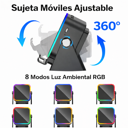 Mini Speaker Amplificador para Celular + Soporte